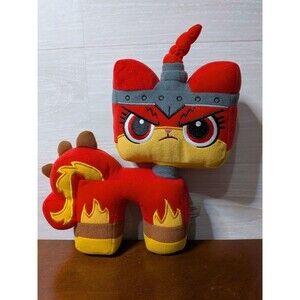 LEGO Movie 2 Ultrakatty Plush Unikitty Battle Cat 12" Red Toy Manhattan Company